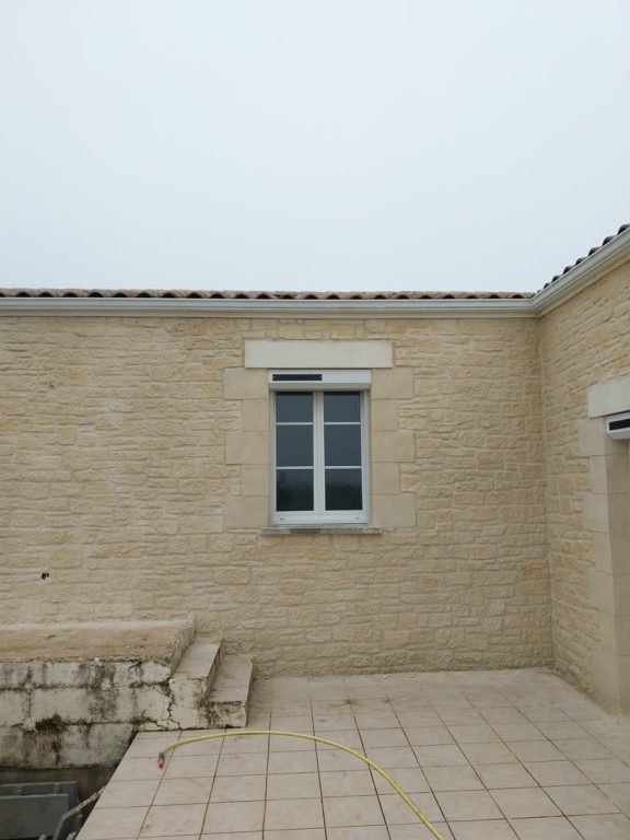 effet pierre maison après déco façades